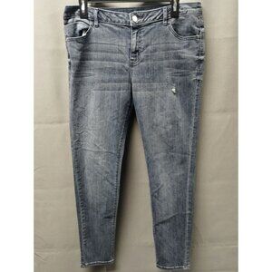 Simply Vera Wang Women's Blue Pants/Jeans/Skinny Sz10 SKU 3520
